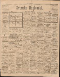 Sida 1 Svenska Dagbladet 1890-06-21