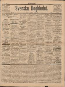 Svenska Dagbladet Måndagen den 30 Juni 1890