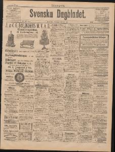 Svenska Dagbladet Måndagen den 14 Juli 1890
