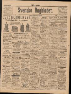 Sida 1 Svenska Dagbladet 1890-08-08