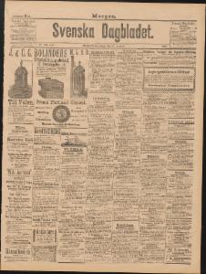 Svenska Dagbladet Måndagen den 11 Augusti 1890