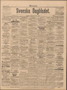 Svenska Dagbladet Måndagen den 18 Augusti 1890