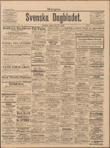 Svenska Dagbladet Onsdagen den 20 Augusti 1890