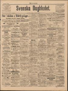 Svenska Dagbladet Lördagen den 23 Augusti 1890