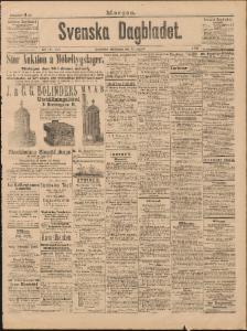 Sida 1 Svenska Dagbladet 1890-08-25