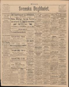 Sida 1 Svenska Dagbladet 1890-09-20