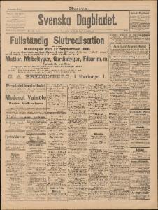 Sida 1 Svenska Dagbladet 1890-09-24