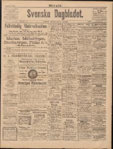 Sida 1 Svenska Dagbladet 1890-09-29