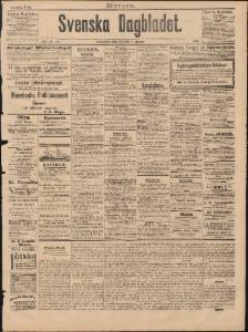 Sida 1 Svenska Dagbladet 1890-10-02