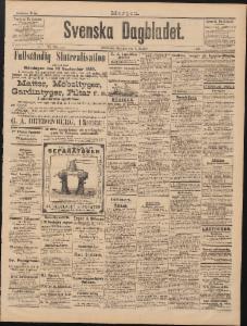 Svenska Dagbladet Lördagen den 4 Oktober 1890