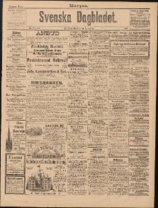 Sida 1 Svenska Dagbladet 1890-10-07