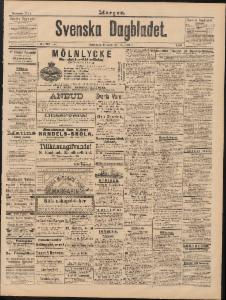 Svenska Dagbladet Lördagen den 18 Oktober 1890