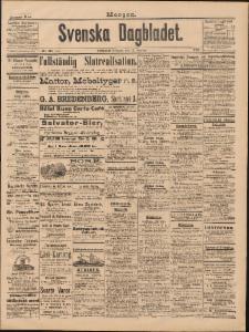 Sida 1 Svenska Dagbladet 1890-10-25